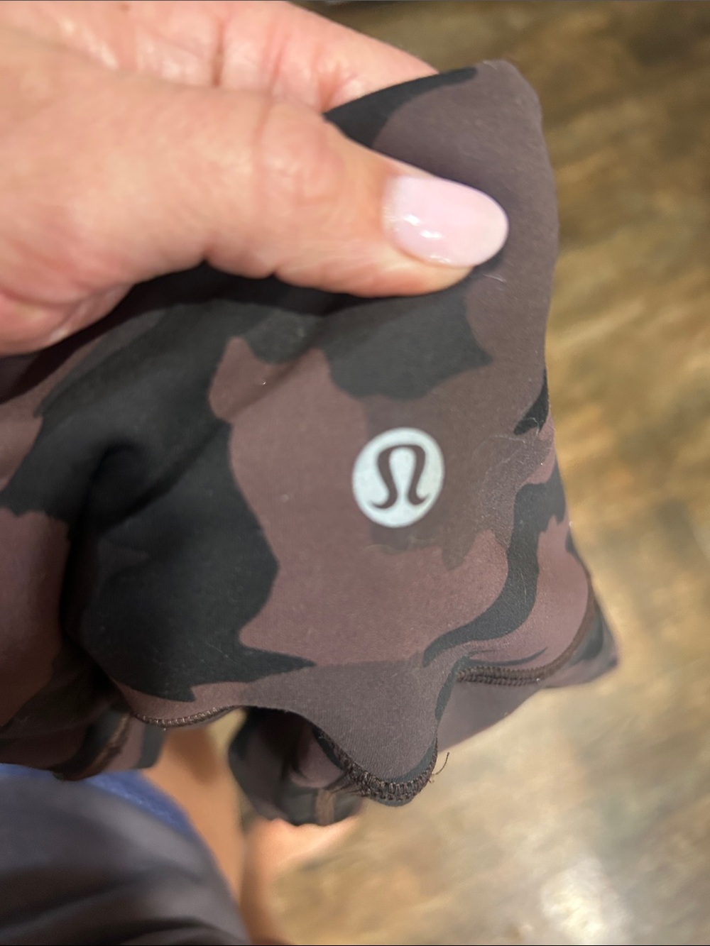 lululemon athletica Camo High-Rise Leggings - Brown & Black - Picture 2 of 5